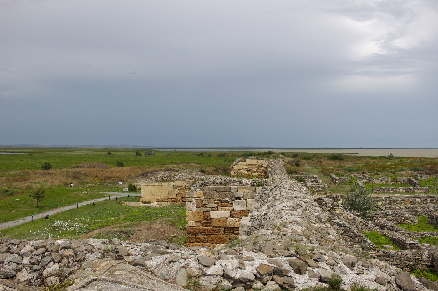 Ruins of the ancient city Histria