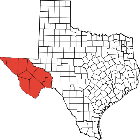 Trans-Pecos region of West Texas