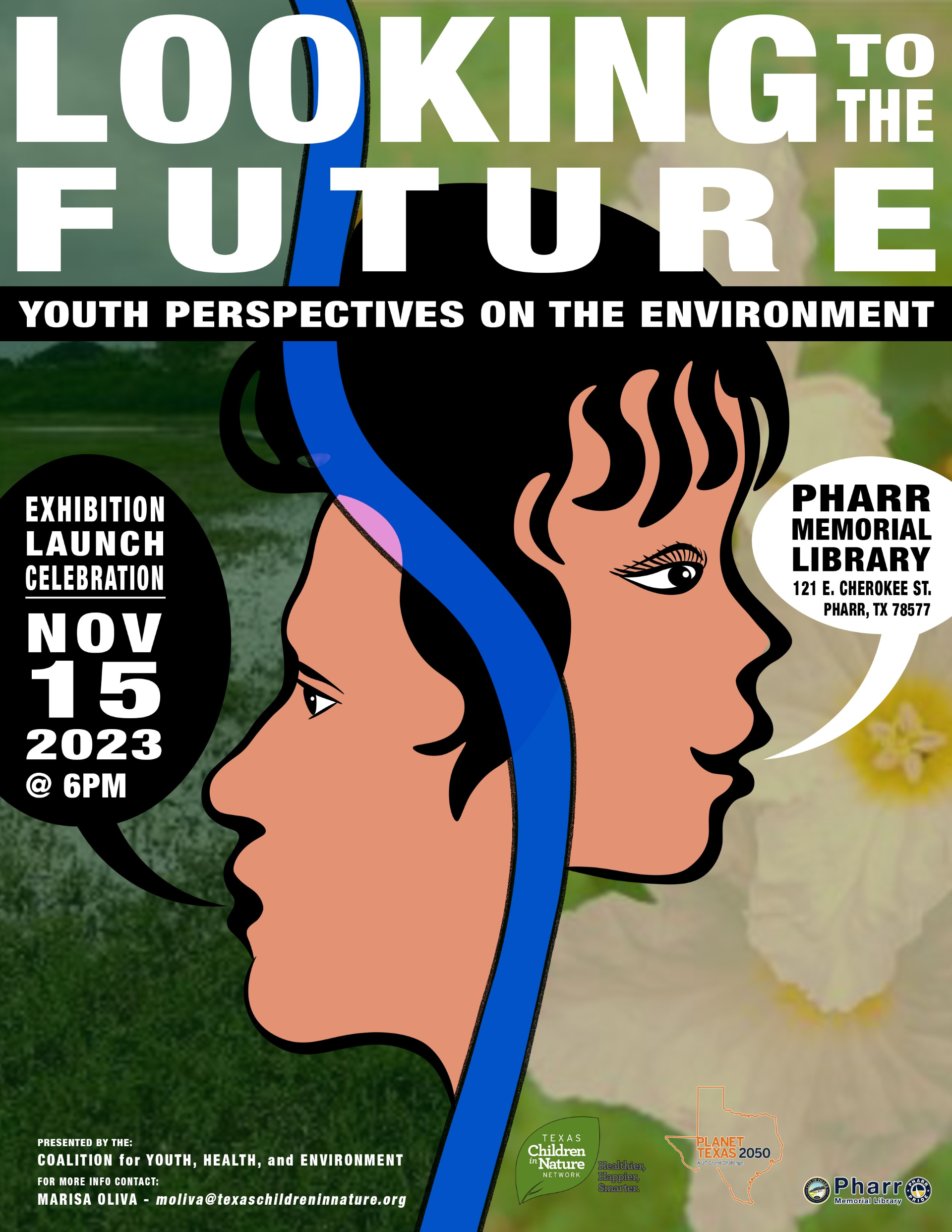 "Looking to the Future" promotional poster