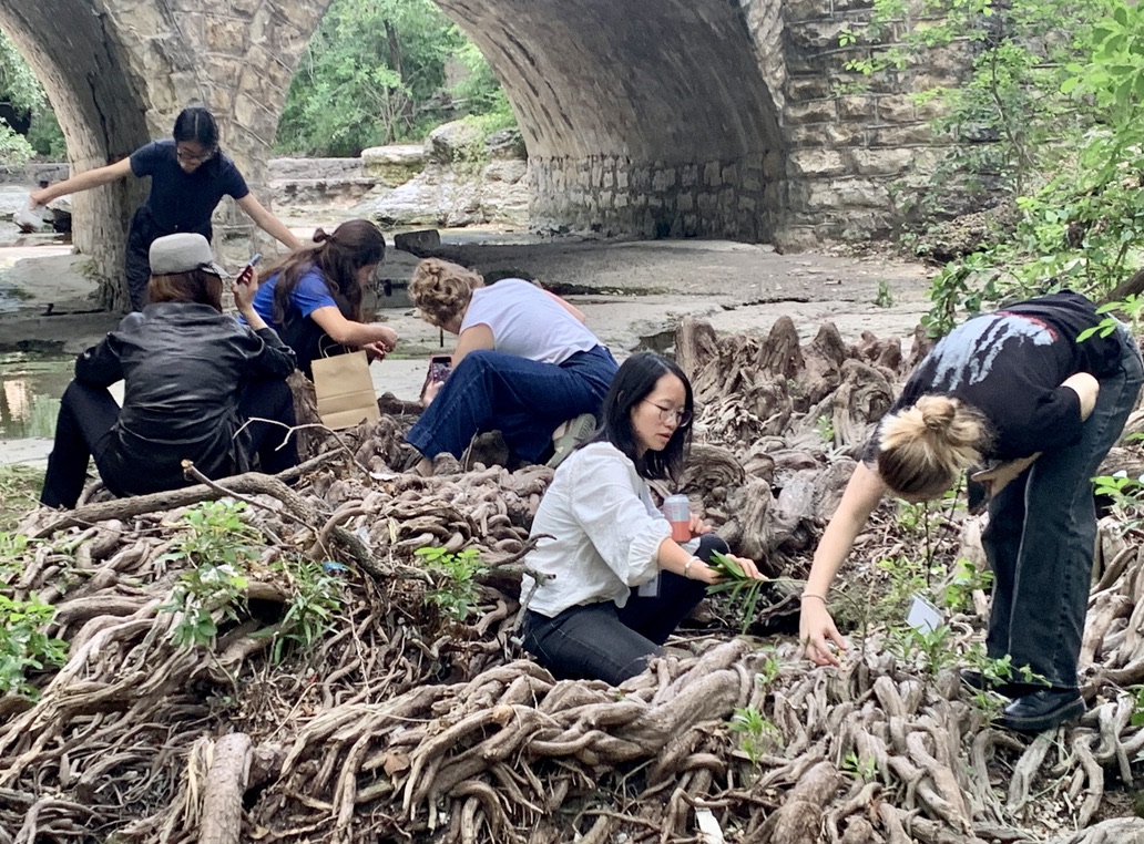 The 2024 group participates in the Planet Texas 2050-supported Climate Justice with Youth Summer Institute.