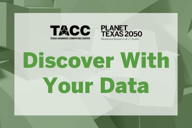 Discover With Your Data event graphic