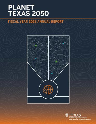 Planet Texas 2050 Annual Report 2026 Cover