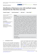 J Flood Risk Management - 2022 - D'Angelo, Passalacqua, Volpi etal_Identification of flood‐prone areas with GeoFlood 2022.pdf cover image