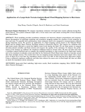 Zheng, Maidment, Passalacqua_Application of a Large-Scale Terrain-Analysis-Based Flood Mapping System to Hurricane Harvey 2022.pdf cover image