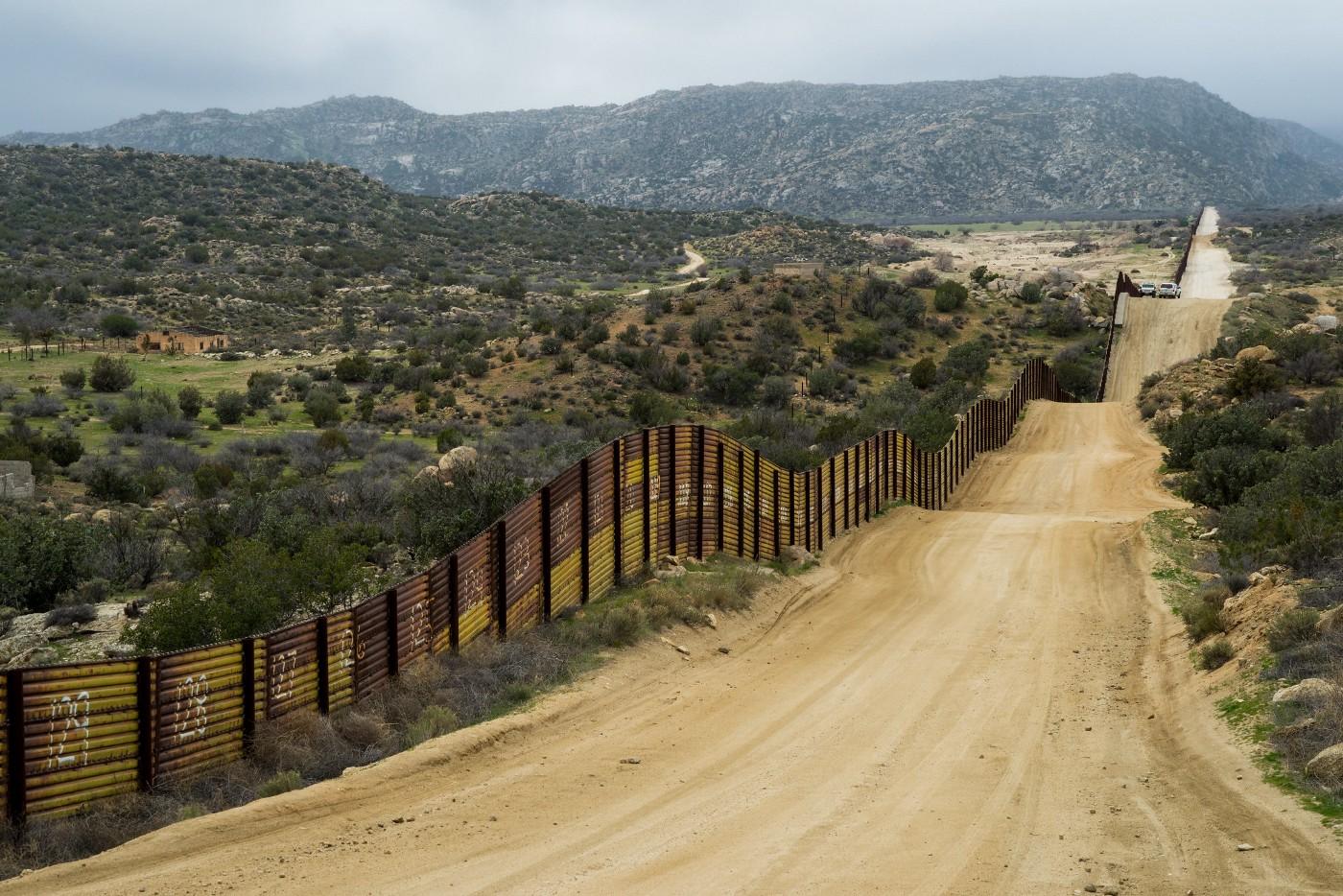 U.S.-Mexico border at Jacumba Hot Springs