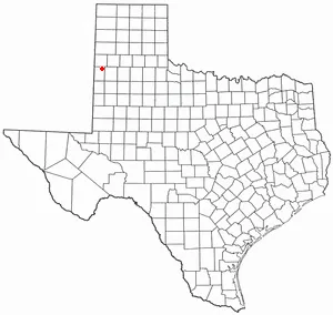 Texas county map