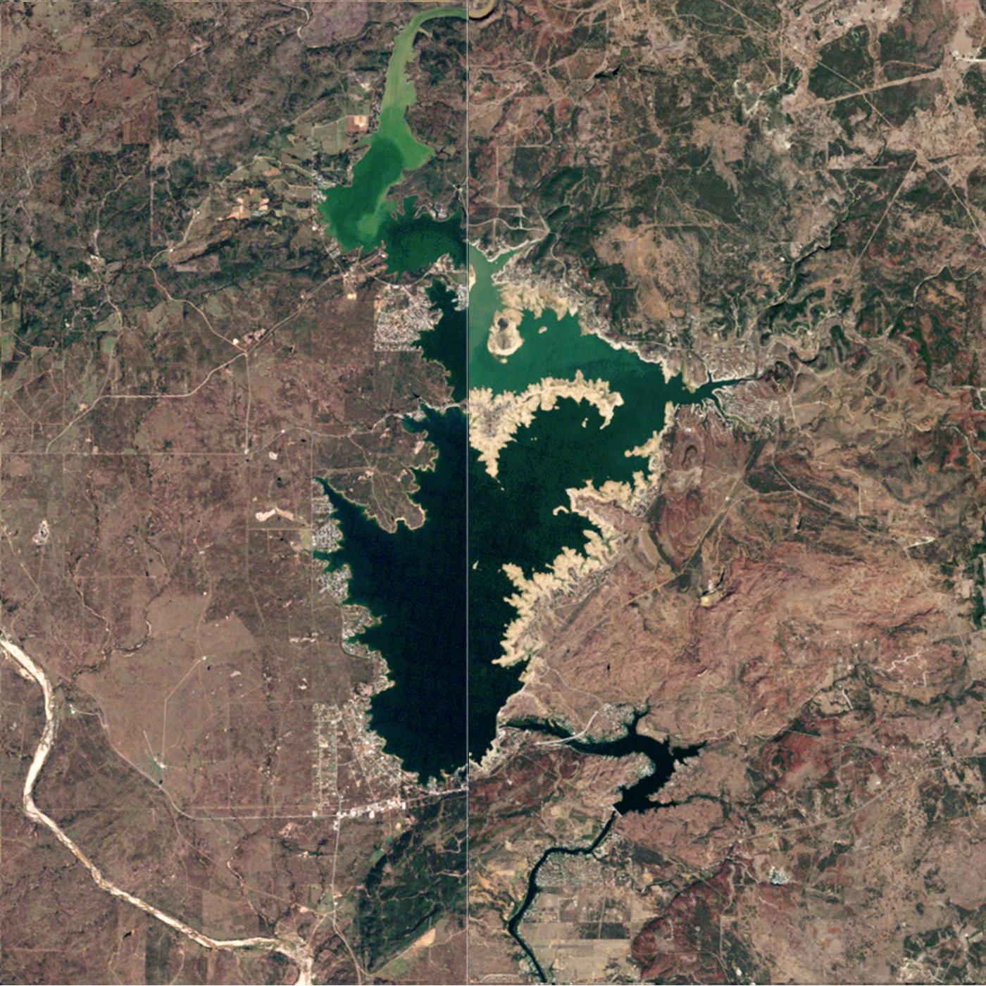 Lake Buchanan: 2003 vs. 2011