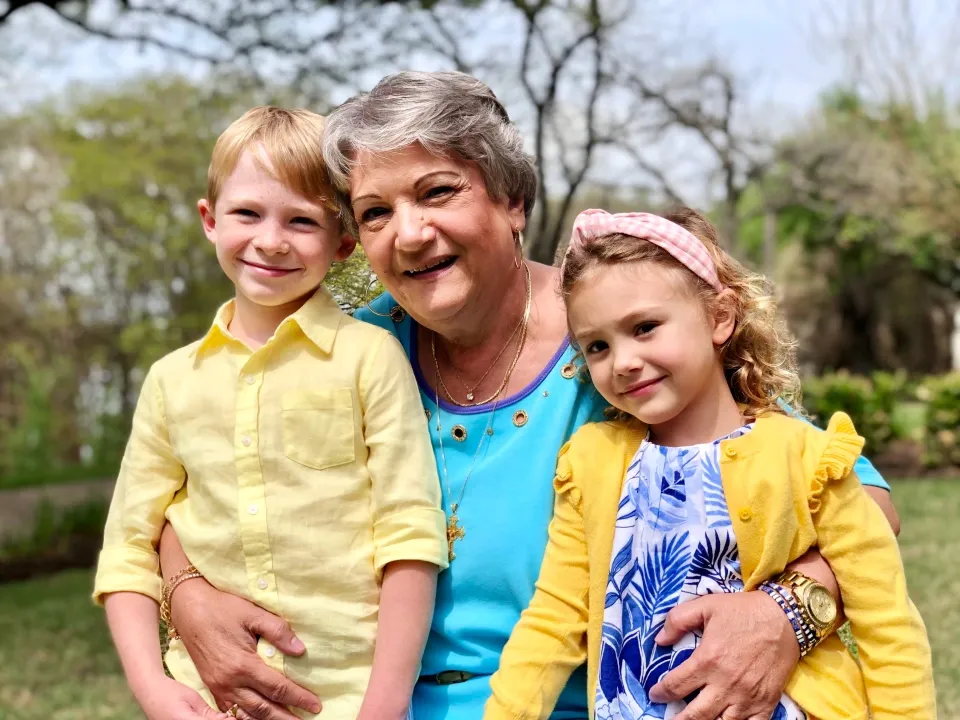 Monica Brickley said she looked at dozens of homes for a ground floor ADU for her mother (pictured), before deciding to build one from scratch. (Photo: …