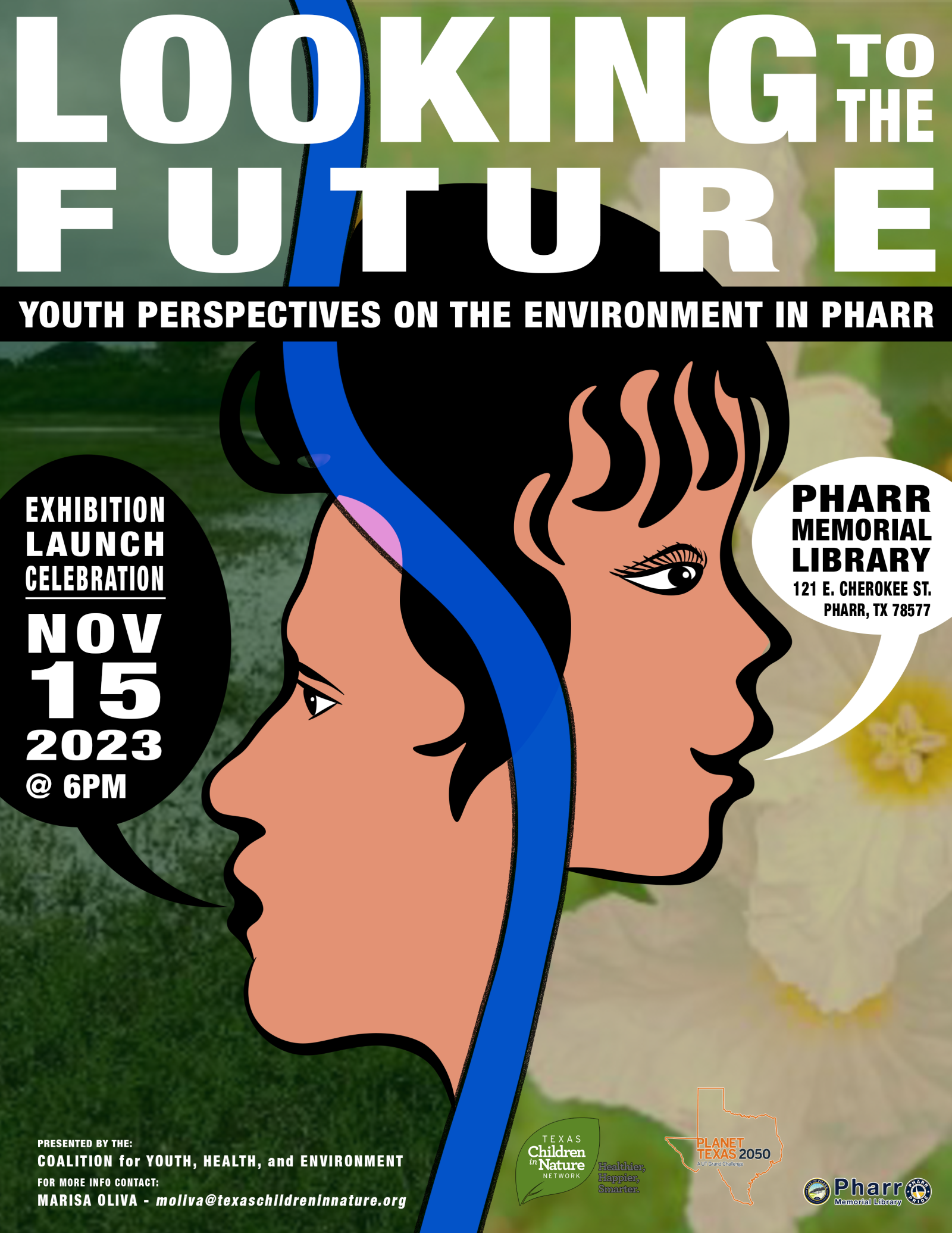 "Looking to the Future" promotional poster