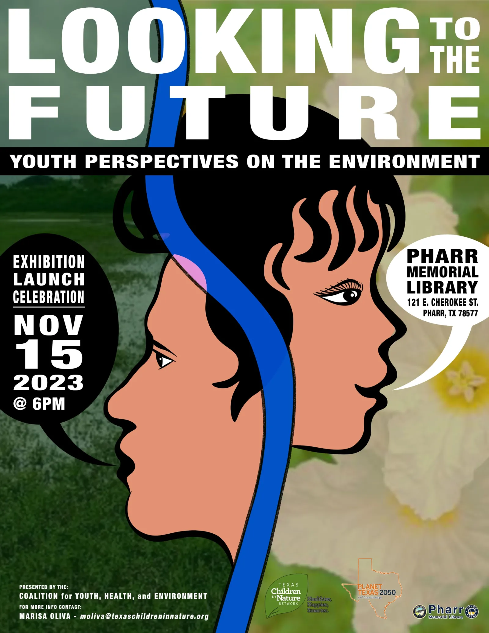 "Looking to the Future" promotional poster "Looking to the Future" promotional poster