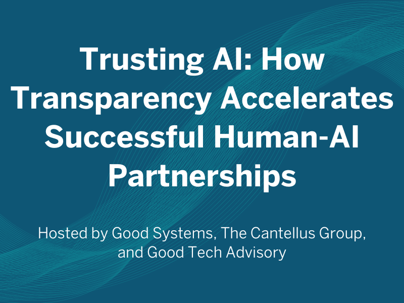 Trusting AI: How Transparency Accelerates Successful Human-AI Partnerships