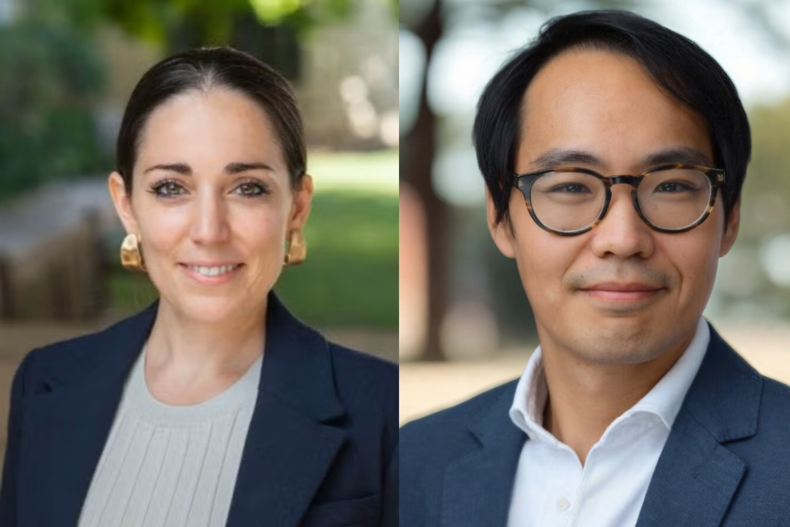 PIs: Lidia Cano Pecharromán (left) — Assistant Professor, School of Architecture; ChangHoon Hahn (right) — Assistant Professor, Department of Astronomy, College of Natural Sciences