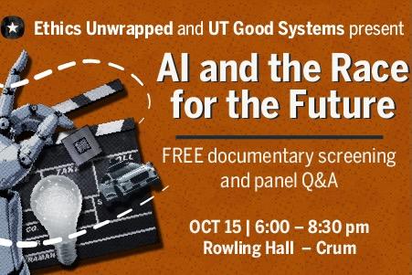 AI and the Race for the Future: Documentary Screening and Q&A event flyer