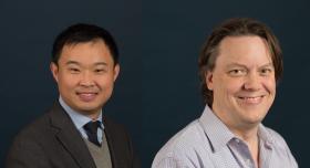 Headshots for two University of Texas at Austin professors.