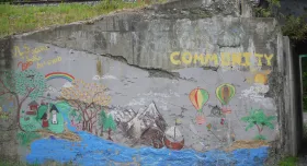 paint on wall