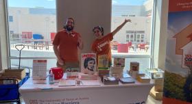 WCWH back to school bash booth