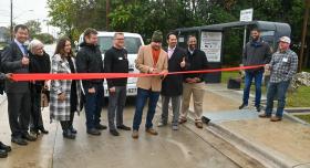 Smart Mobility Hub Ribbon Cutting