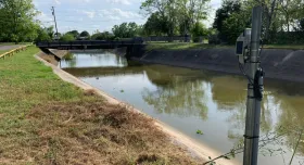 drainage ditch