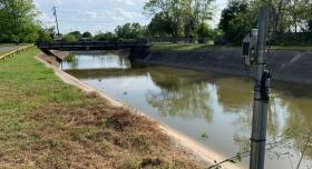 drainage ditch