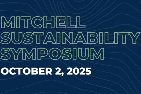 Mitchell Sustainability Symposium 2025 banner