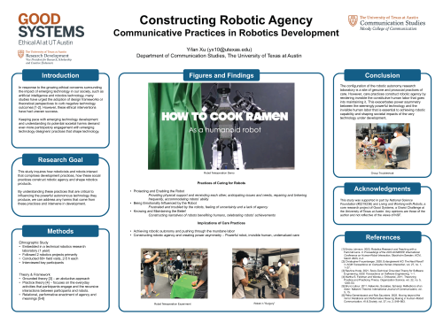 Constructing Robotic Agency Poster
