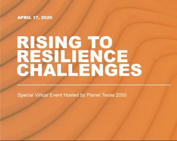 Rising to resilience title slide